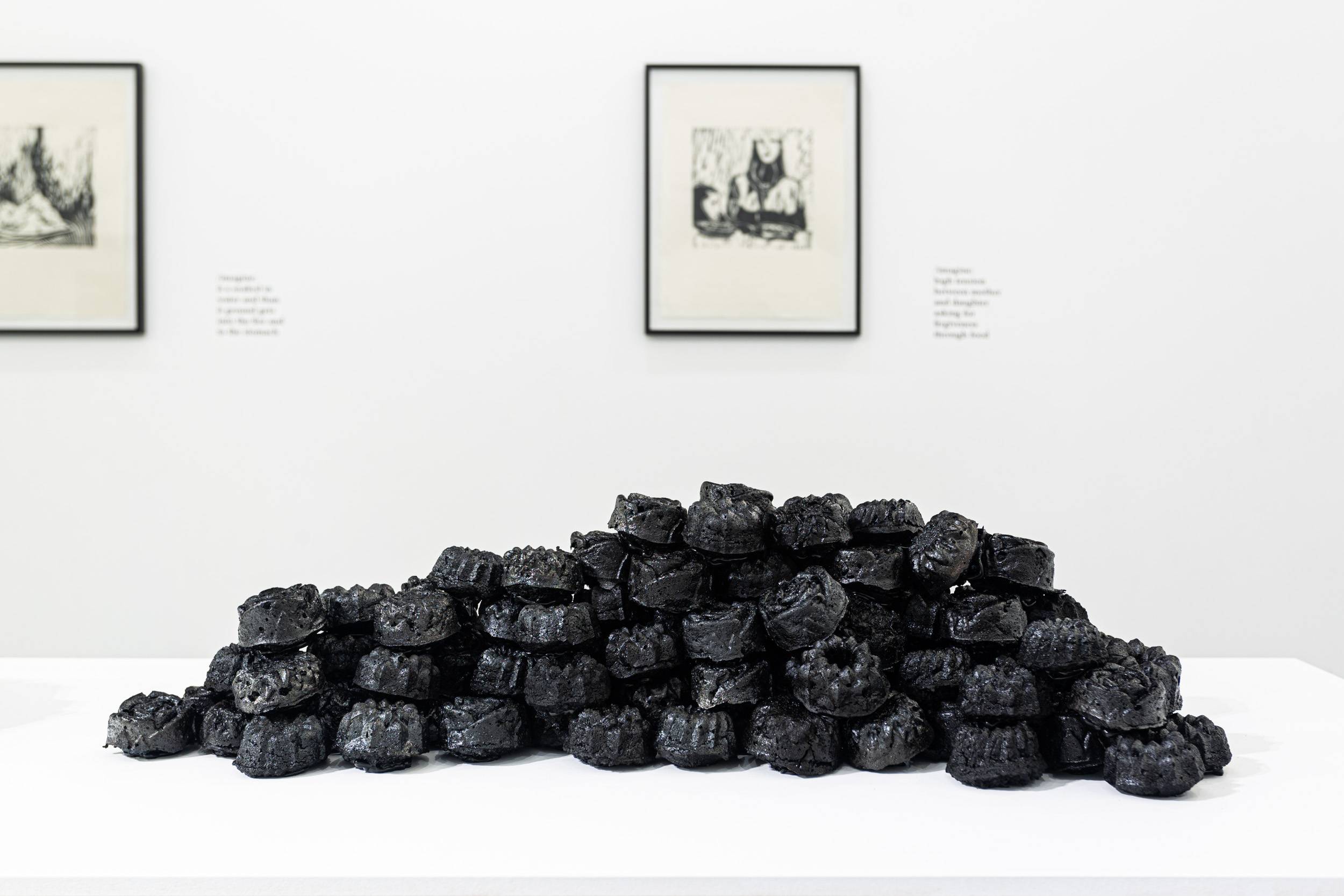 Dining with Others  - Installation documentation. Haifa museum 2023.